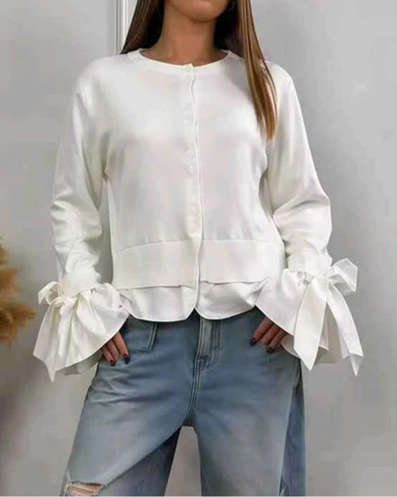 CARDIGAN BOW