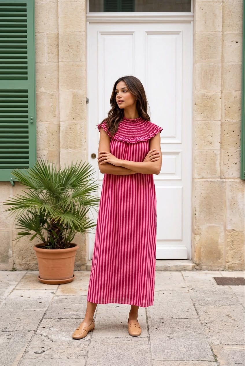 VESTIDO LILA